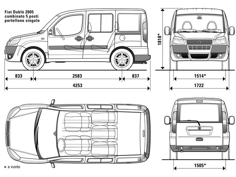 Фото автомобиля FIAT Doblo Panorama